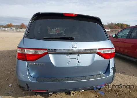 2013 Honda Odyssey Ex-L from USA, damaged, VIN 5FNRL5H66DB032608
